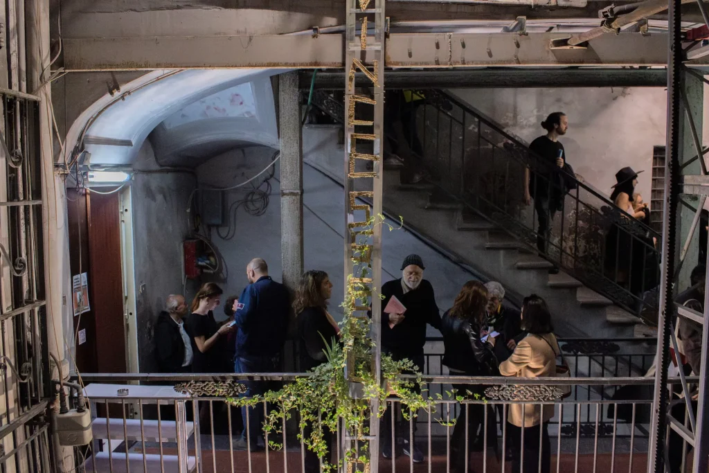 immagine per Opening di Worksite, Quartiere Latino, 2023. Ph credits Maria Cavinato, Courtesy Art Days - Napoli Campania
