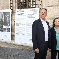 immagine per 13. L'ambasciatore Martin Briens e Brigitte Marin, École française de Rome