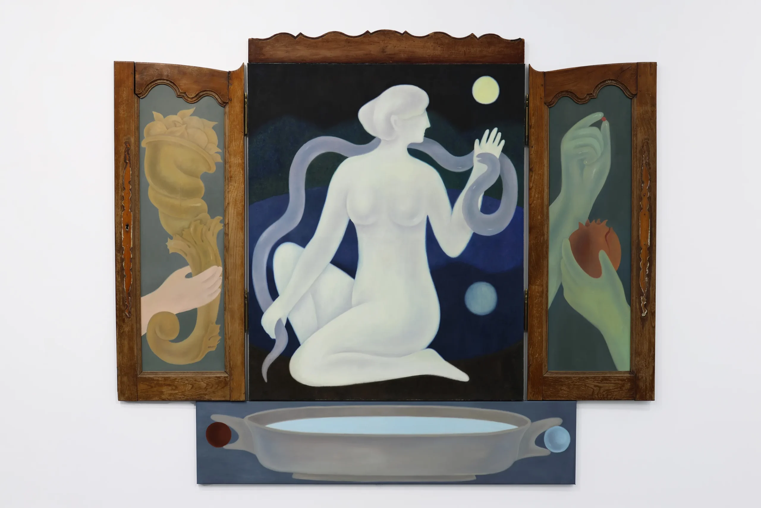 immagine per Shuo Hao, Huile de vitre, Galerie Derouillon, Parigi.