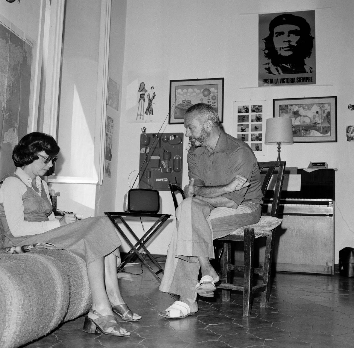 immagine per Cecilia Fajardo, Astor Piazzolla intervistato da Gloria Pachon