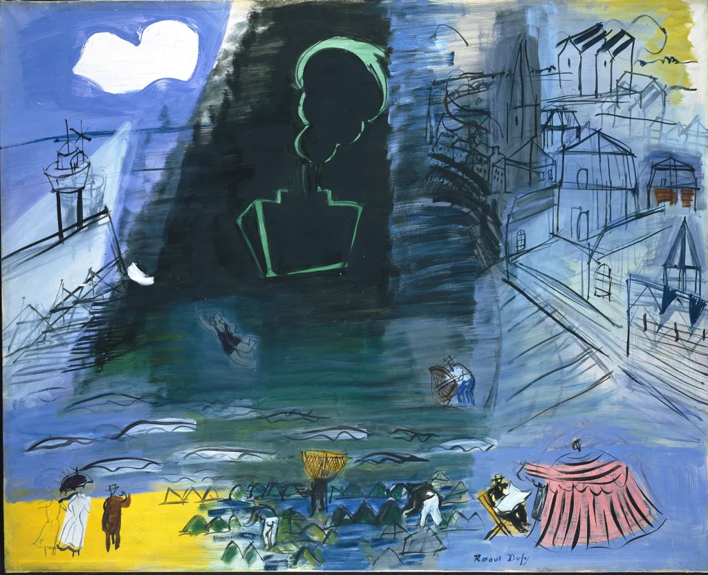 immagine per Dufy Raoul Le Cargo noir, 1952 Lione, Musée des Beaux Arts © Lyon MBA – Photo Alain Basset