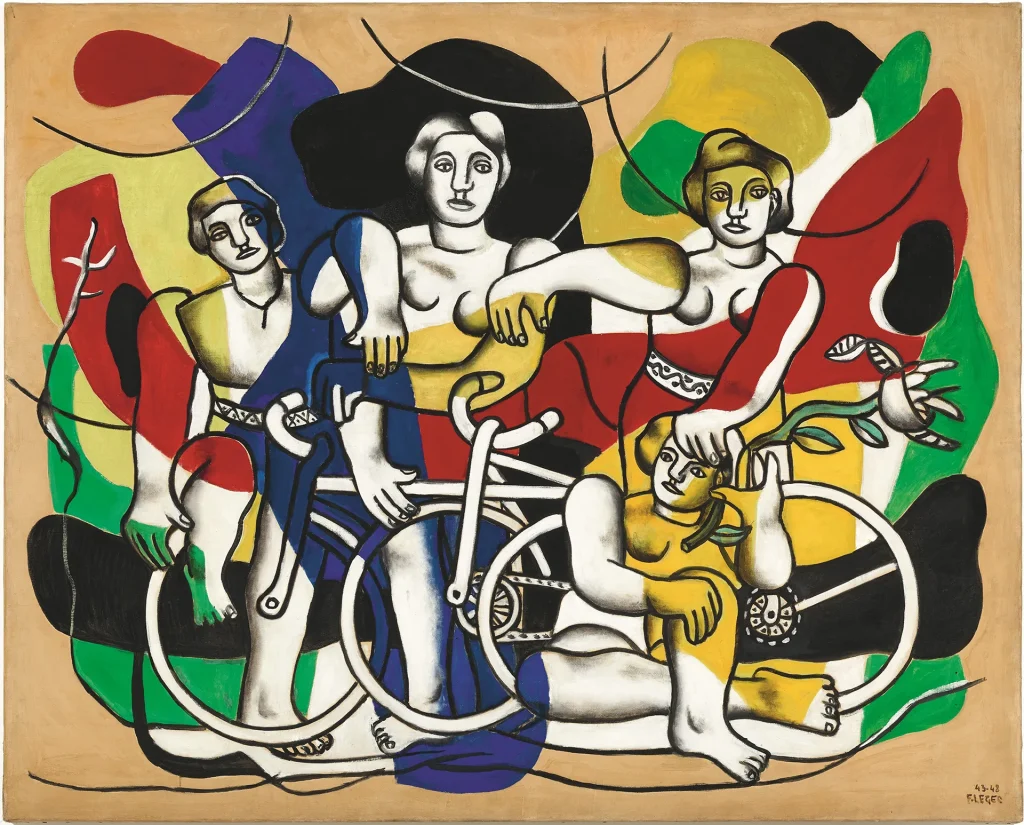 immagine per Fernand Léger Les Quatre cyclistes Biot Musée national Fernand Léger © GrandPalaisRmn Gérard Blot ©Fernand Léger by SIAE 2025