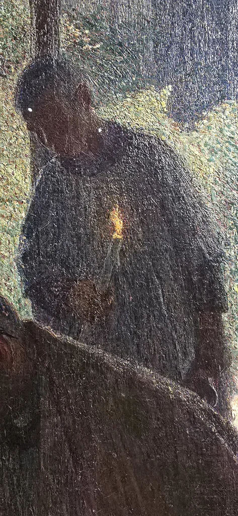 immagine per Giuseppe Pellizza da Volpedo, Sul fienile, part., 1893-1894 circa, olio su tela, 133 x 243,5 cm, Collezione privata, Courtesy Gallerie Maspes, Milano.
