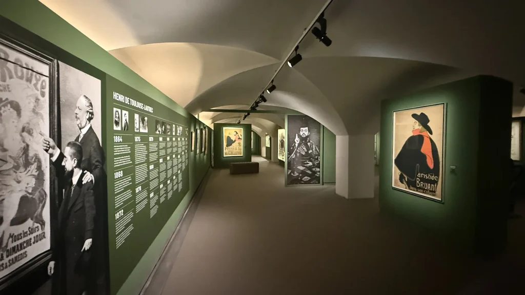 immagine per Toulouse-Lautrec, un viaggio nella Parigi della Belle Époque. Allestimento