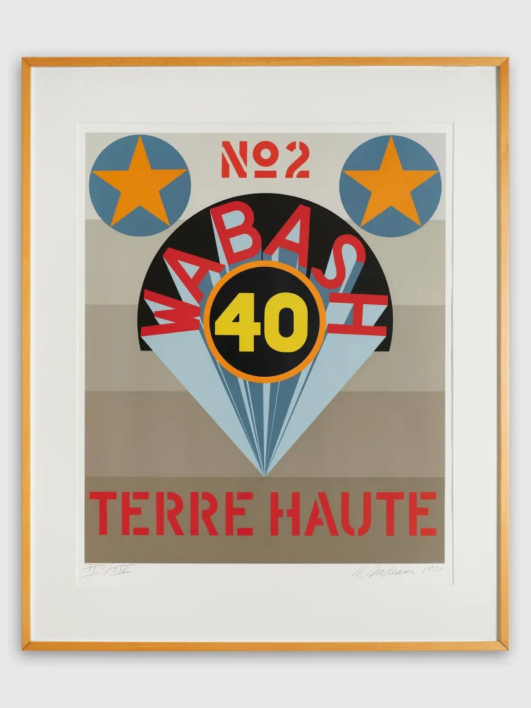 immagine per Indiana Terre Haute NIzza_MAMAC Photo J. C. Lett © The Robert Indiana Legacy Initiative LLC Artists Rights Society (ARS), NY