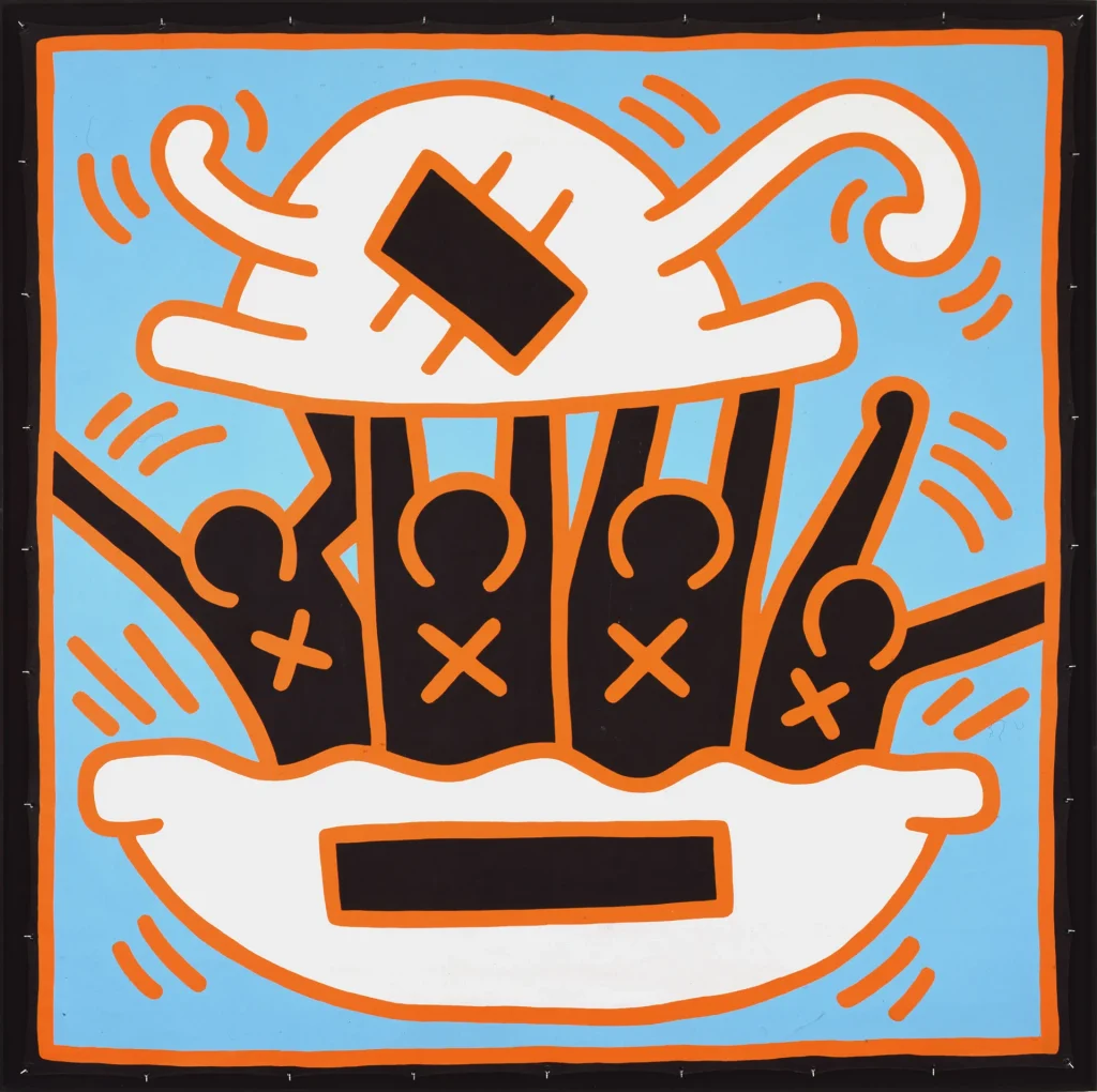 immagine per Keith Haring Untitled (n° 2557) Nizza, MAMAC © Keith Haring artwork ©Keith Haring Foundation