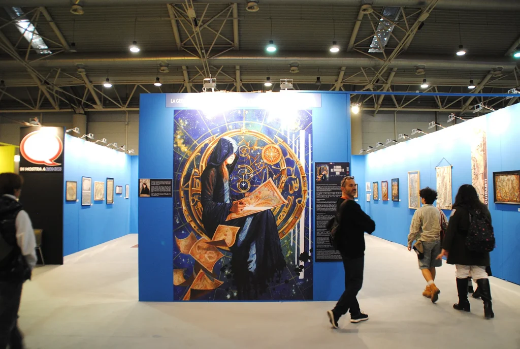 immagine per La geografia dell'immaginario e del sogno. L'arte di Francesca Baerald, Romics 2025 -ph. Paolo Di Pasquale