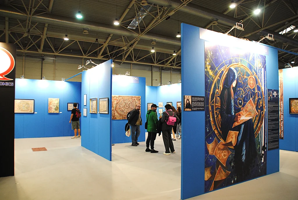 immagine per La geografia dell'immaginario e del sogno. L'arte di Francesca Baerald, Romics 2025 -ph. Paolo Di Pasquale