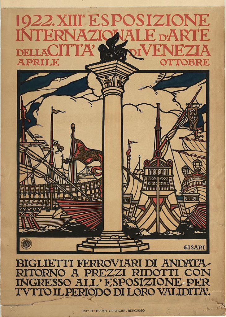 immagine per catalogo Biennale Arte Venezia -ediz. XIII, 1922