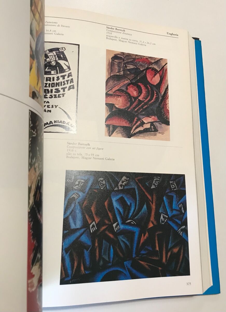 immagine per catalogo mostra Futurismo e Futuristi a Palazzo Grassi, Venezia, 1986.