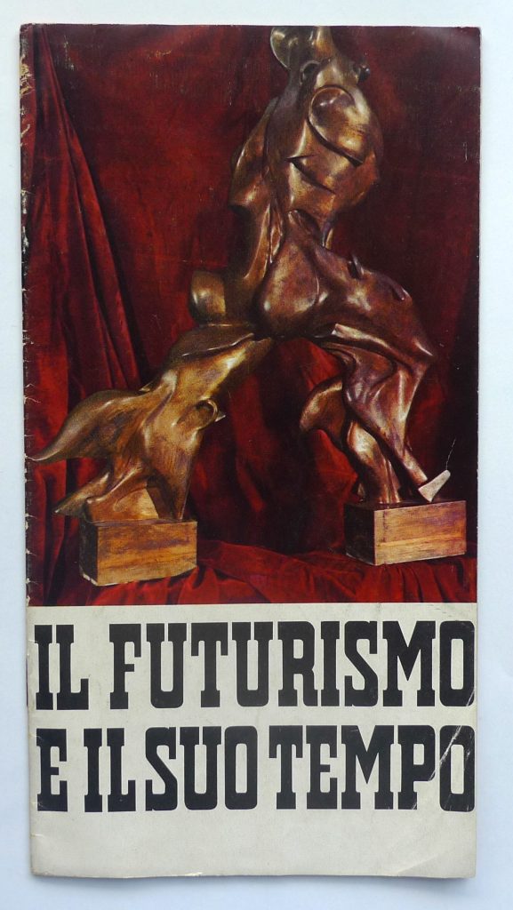 immagine per catalogo mostra Il Futurismo e il suo tempo. XXX Biennale di Venezia, 1960