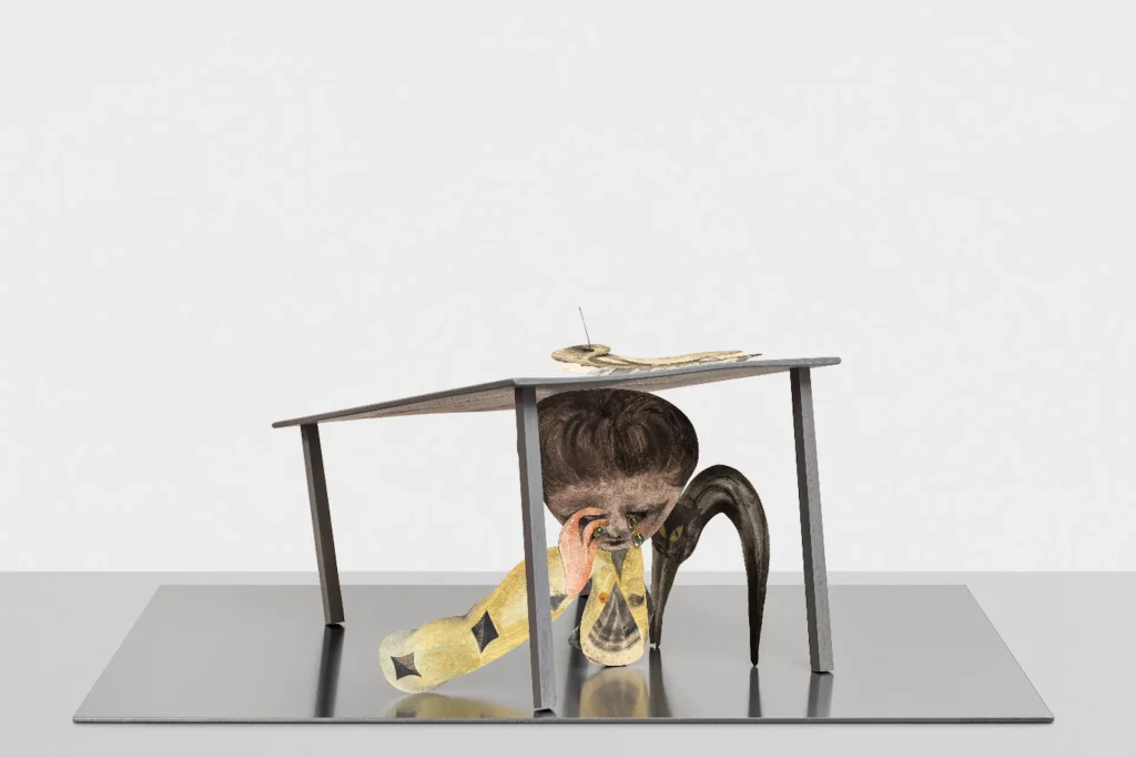 immagine per Guglielmo Castelli, Dining Room, 2025. Ph. Nicola Morittu. Courtesy of the artist, Mendes Wood DM, Sao Paolo / Bruxelles / New York / Paris and Sylvia Kouvali, London / Piraeus.