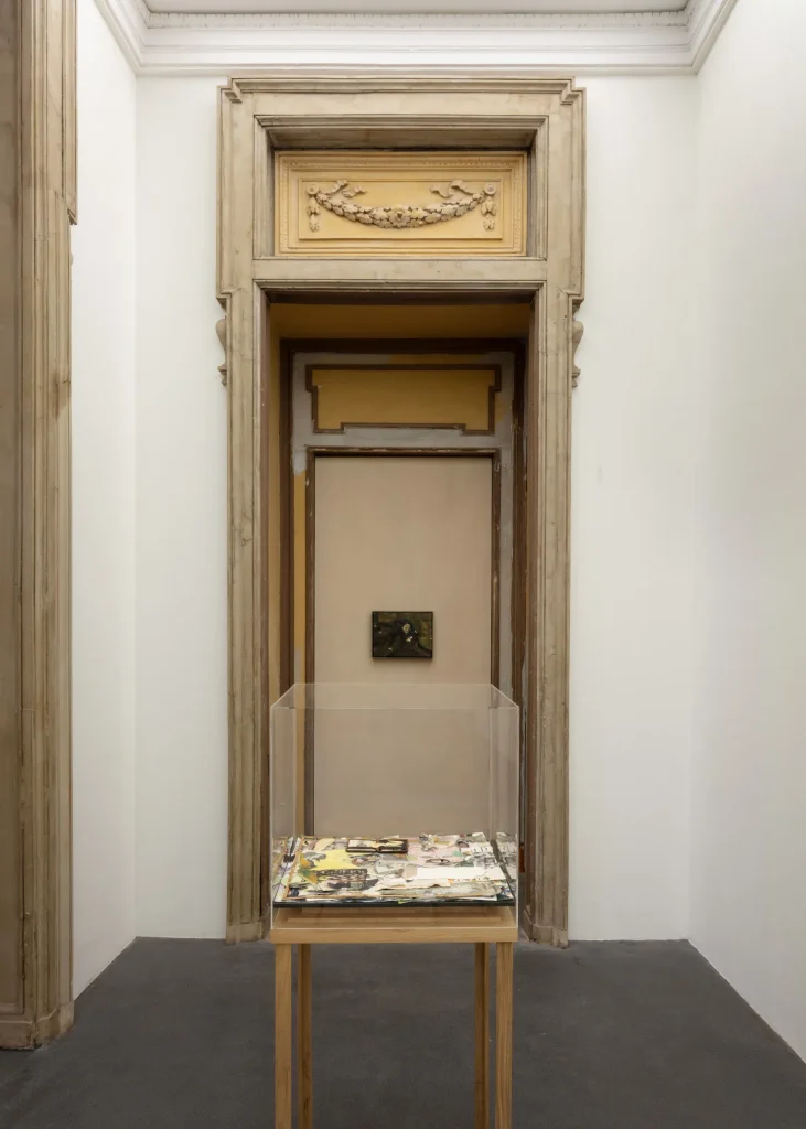 immagine per Guglielmo Castelli, installation view, Inserzioni, Castello di Rivoli Museo d’Arte Contemporanea, Rivoli-Torino, 2025. Courtesy Castello di Rivoli Museo d’Arte Contemporanea, Rivoli-Torino. Ph. Sebastiano Pellion