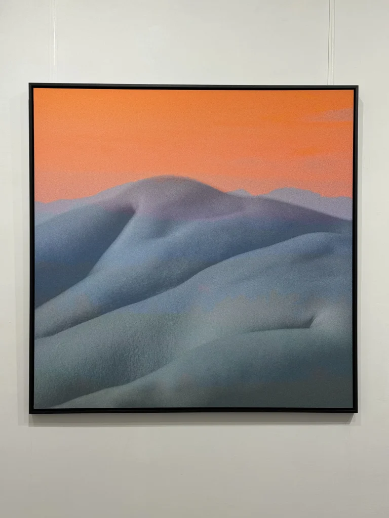 immagine per Carezze cieche, 2023, cm 100 x 100, New media su carta museale
- foto di Lorenzo Gramaccia