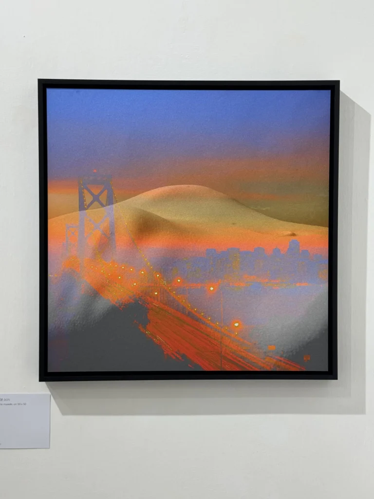 immagine per Vele dorate, 2025, cm 50 x 50, New media su carta museale
- foto di Lorenzo Gramaccia