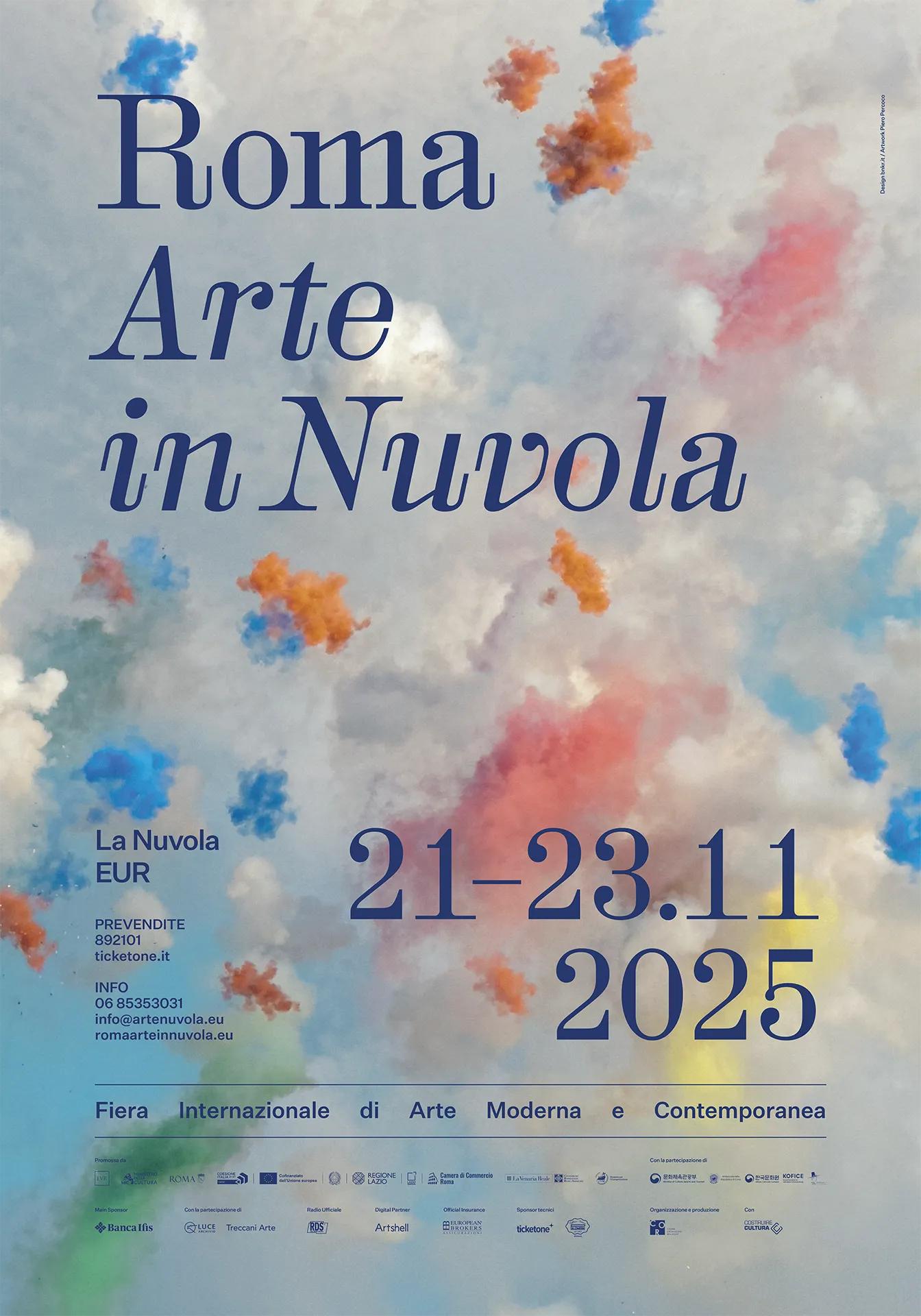 immagine per Manifesto Roma Arte in Nuvola 2025