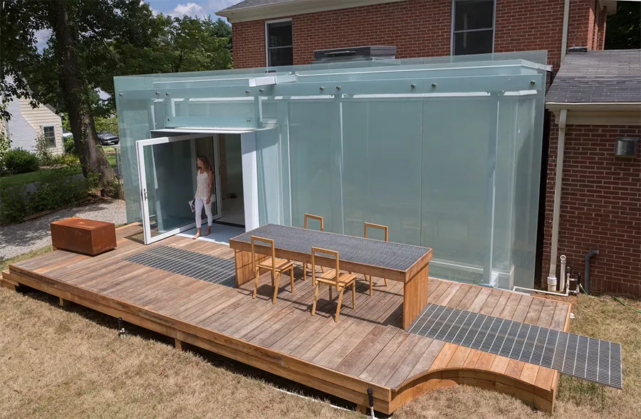 immagine per Bubble warp House Michel Ermann 2020