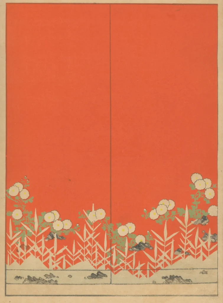 immagine per Yoshii Seisen, Miyata Tozando, foglio per un catalogo di decori per kimono, xilografia a colori, Honda Unkindo, 1901 (Meiji 34). Collezione Associazione Mnemosyne, Dello. 42 Inrō con netsuke (porta farmaci), fine periodo Edo, inizio periodo Meiji (1868 circa), legno, lacca, oro, argento, madreperla e seta. Museo d’Arte Orientale – Collezione Mazzocchi di Coccaglio. 43 Hokusai Katsushika, Creature fantastiche, 1818, dai Manga, vol. 8, Nagoya, Eirakuya Tōshirō, 1878. Colleziona Dattoli, Milano.