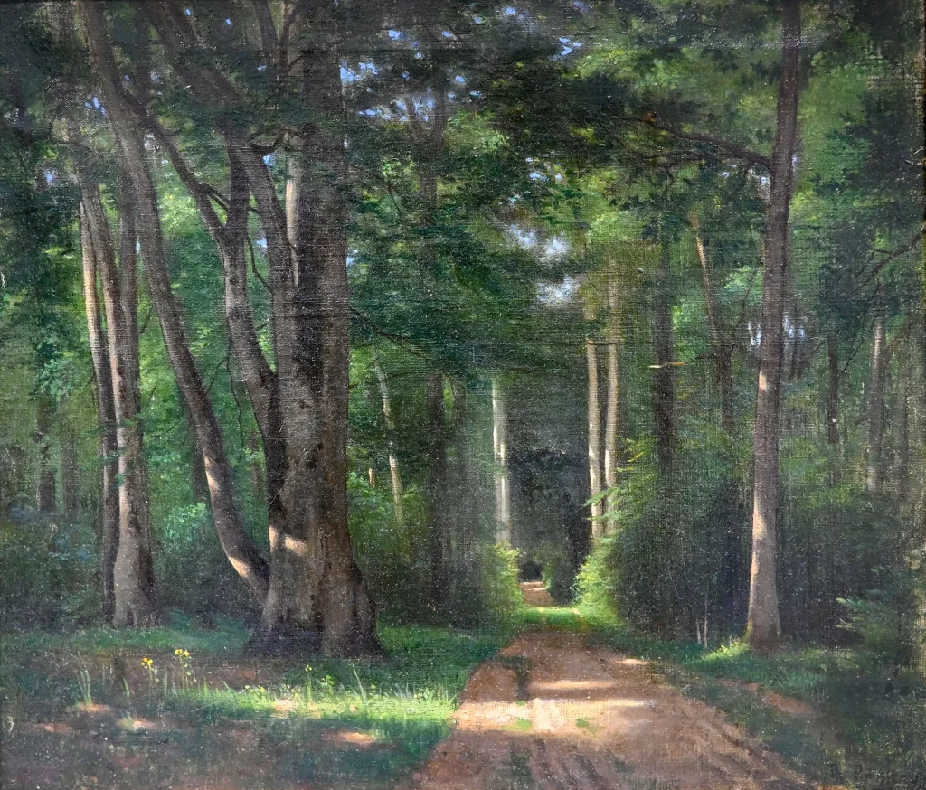 immagine per THÉODORE ROUSSEAU Dans la Forêt