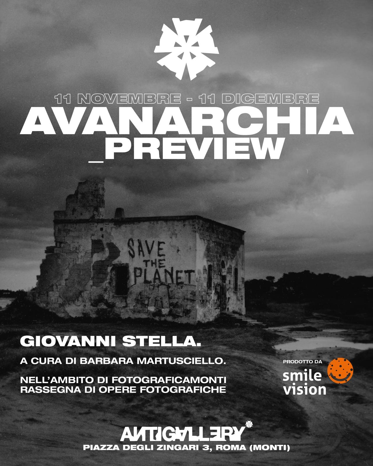 immagine per Avanarchia - Giovanni Stella, Flyer