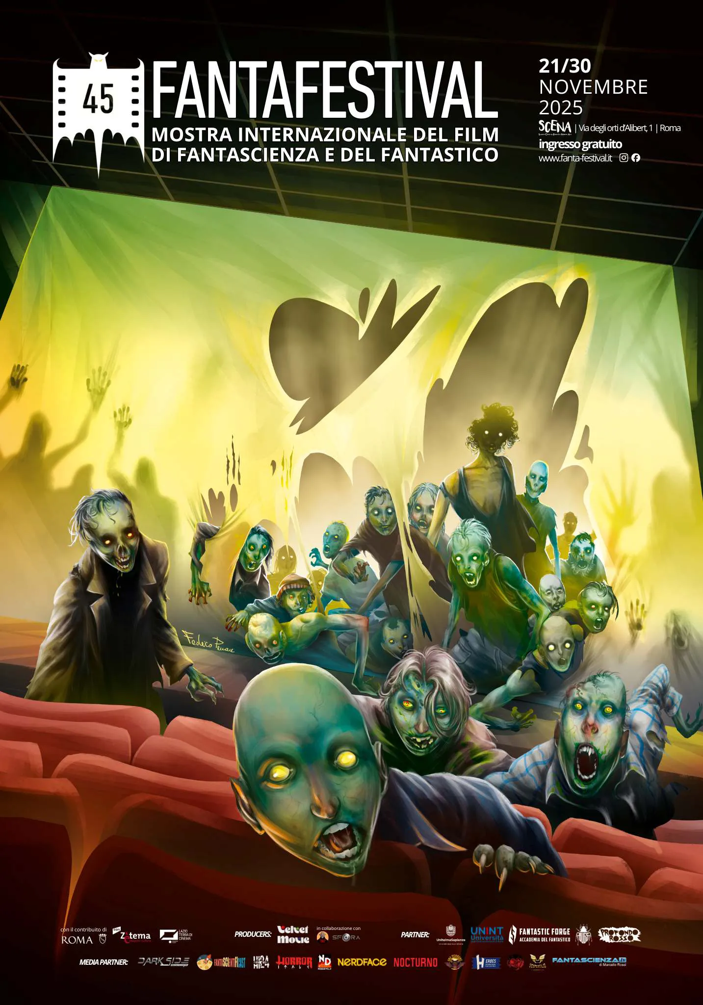 immagine per Fantafestival 45° Edizione. Mostra internazionale del film di fantascienza e del fantastico