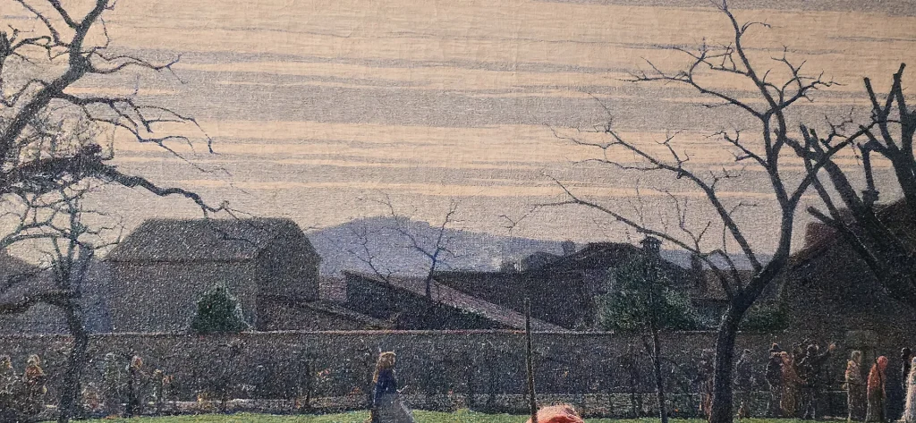 immagine per Giuseppe Pellizza da Volpedo, Speranze deluse, part., 1894, olio su tela, 110 x 170 cm, Collezione privata, Courtesy Gallerie Maspes, Milano.