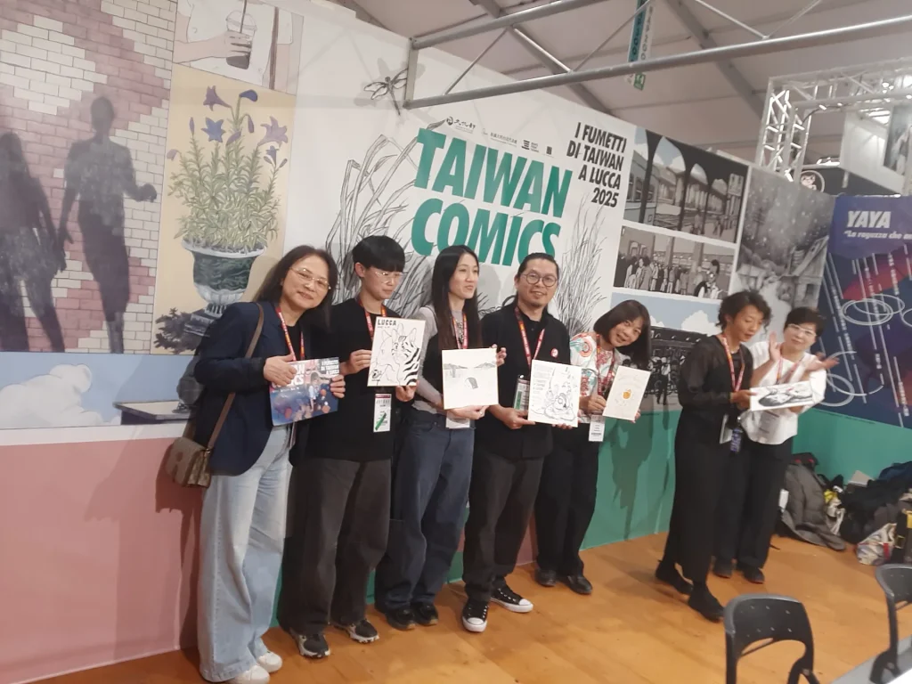 immagine per Fumettisti taiwanesi al Comics & Games 2025. ph Luca Martusciello