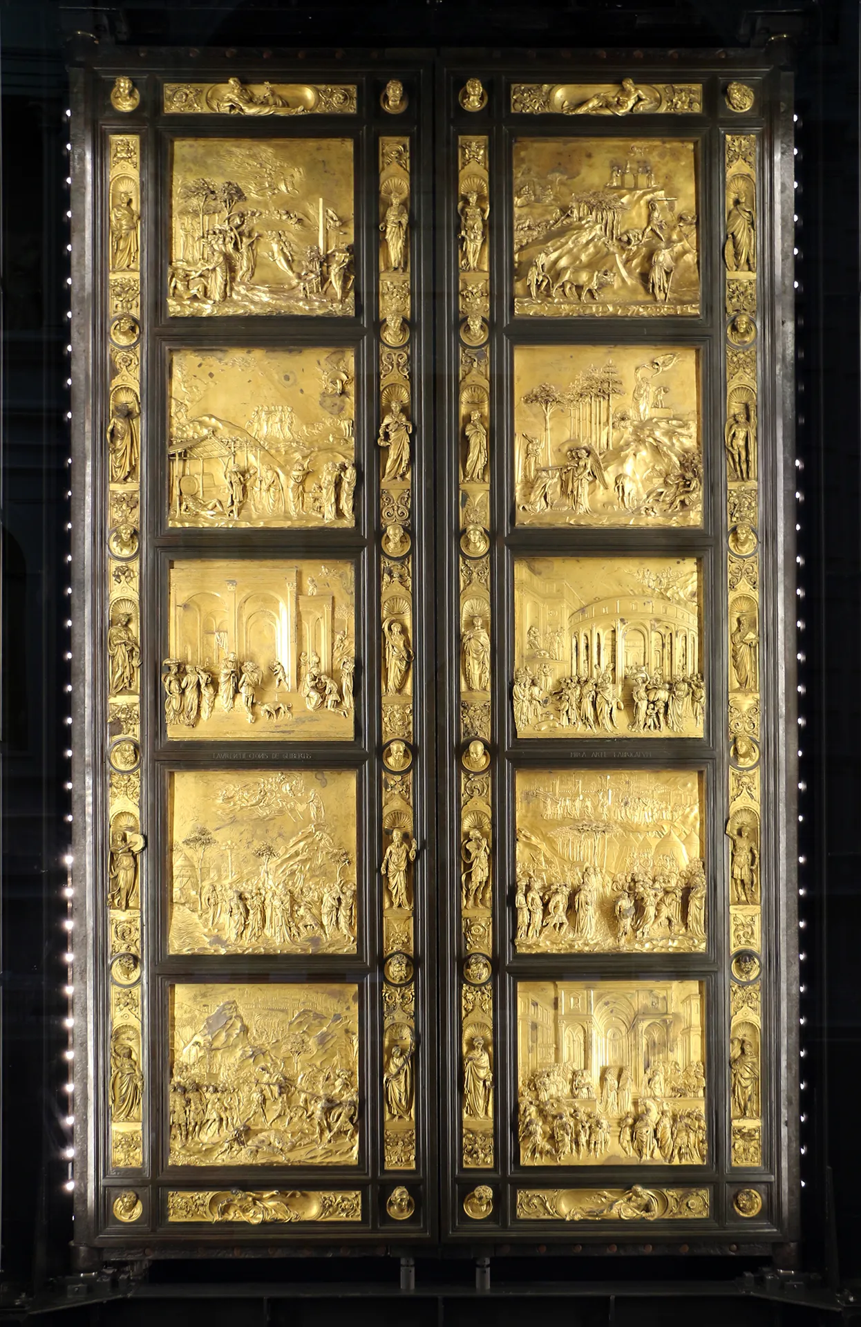 immagine per Lorenzo Ghiberti, porta del paradiso, 1425-52