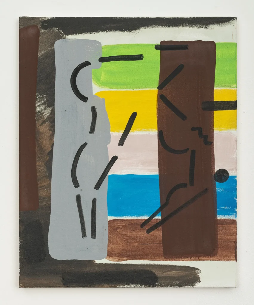 immagine per Untitled 2024, acrylic on canvas, 40 x 50 cm