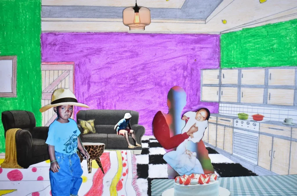 immagine per Vuyo Mabheka, Yekabani le Blemsday (dalla serie Popihuise), 2024. Courtesy of the artist and Afronova Gallery.