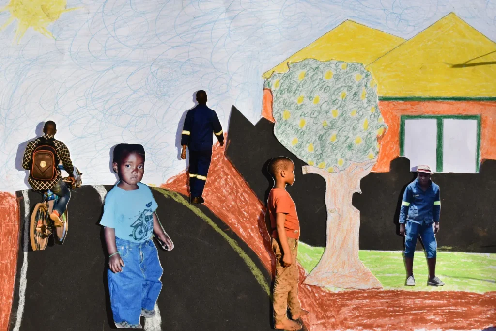 immagine per Vuyo Mabheka, Ekoneni (dalla serie Popihuise), 2021. Courtesy of the artist and Afronova Gallery.