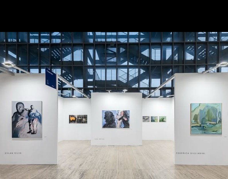 immagine per ceravento installation view. Federica Giulianini, Dylan Silva, Vera Wilde. Roma Arte in Nuvola 2025