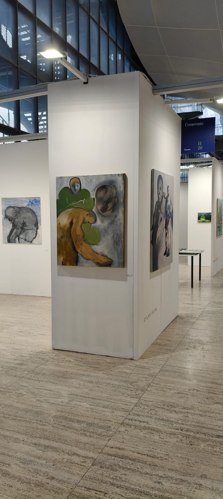 immagine per ceravento installation view. Roma Arte in Nuvola 2025