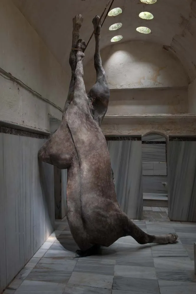 immagine per Berlinde De Bruyckere, We are all Flesh (Istanbul), 2011-2012, 2012. Photo Mirjam Devriendt