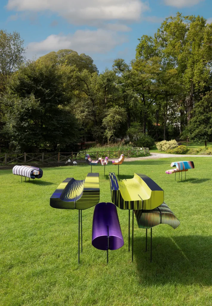 immagine per Furla Series - Sara Enrico. Under the Sun, Beyond the Skin, 2025. Installation view della mostra promossa da Fondazione Furla e GAM – Galleria d’Arte Moderna di Milano. Ph. Andrea Rossetti. Courtesy Fondazione Furla