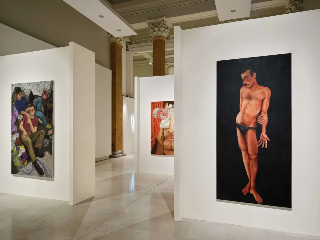 immagine per installation view Roberto De Pinto Quadriennale di Roma 2025 - Fantastica Ph. Agostino Osio Alto Piano