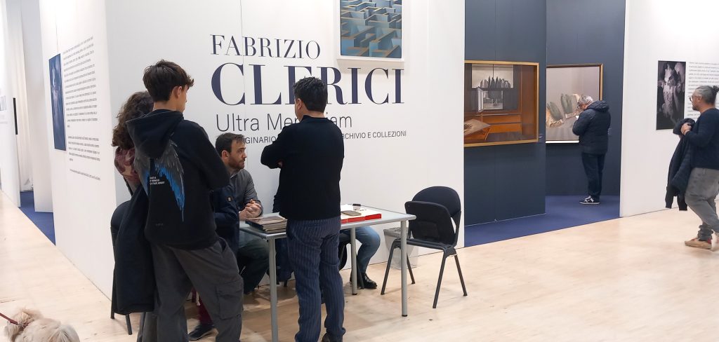 immagine per Panoramica mostra Fabrizio Clerici -Roma Arte in Nuvola 2025 -ph. Barbara Martusciello