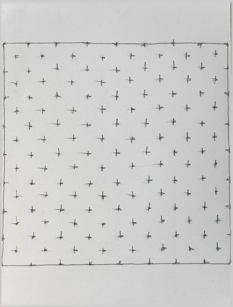 immagine per Stars II, graphite on paper, 2024, 76 x 56 cm