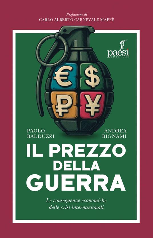 immagine per Il prezzo della guerra di Andrea Bignami (Paesi Edizioni), Più Libri Pù Liberi 2025