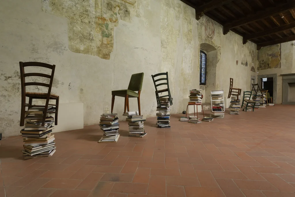 immagine per Valentina Palazzari, Fiammetta 2025, exhibition view, Palazzo Pretorio, Certaldo. Courtesy of the artist. Ph Giorgio Benni