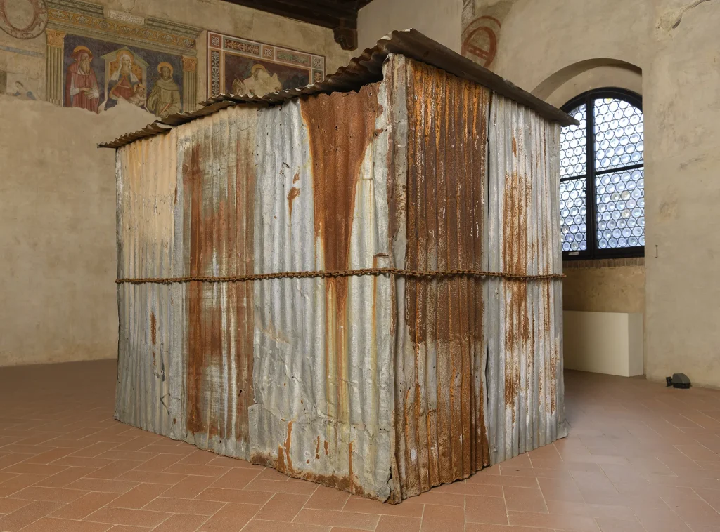 immagine per Valentina Palazzari, Fiammetta 2025, exhibition view, Palazzo Pretorio, Certaldo. Courtesy of the artist. Ph Giorgio Benni