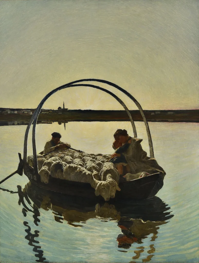 immagine per Giovanni Segantini, Ultimo autoritratto, 1898. Milano, Castello Sforzesco, Gabinetto dei Disegni © Comune di Milano, tutti i diritti riservati – Gabinetto dei Disegni del Castello Sforzesco, Milano