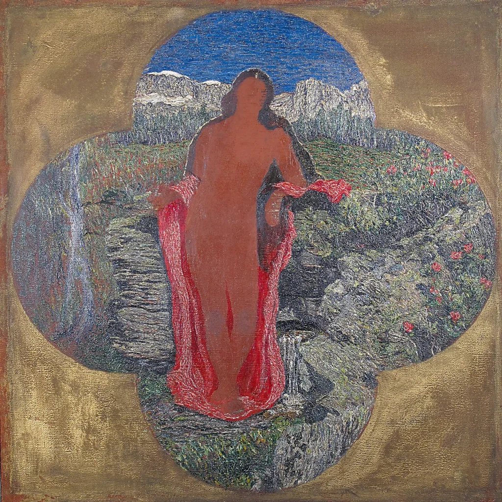 immagine per Giovanni Segantini, Rododendro, 1898-1899. Collezione privata. © Collezione privata – tutti i diritti riservati