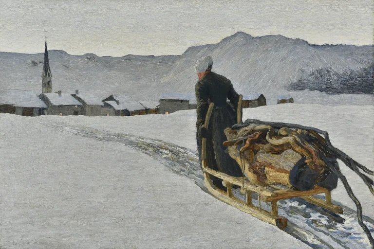 immagine per Giovanni Segantini, Ritorno dal bosco, 1889-1890. St. Moritz, Segantini Museum, deposito della Fondazione Otto Fischbacher Giovanni Segantini. © Segantini Museum St. Moritz - Deposito della Fondazione Otto Fischbacher Giovanni Segantini