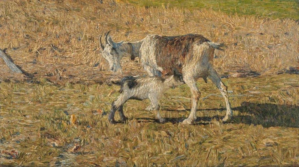 immagine per Giovanni Segantini, Alpe di maggio, 1890. Amsterdam, Rijksmuseum. Gift of Mr. and Mrs. Kessler-Hülsmann, Kapelle op den Bosch © Rijksmuseum, Amsterdam
