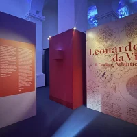 immagine per Leonardo da Vinci. Il Codice Atlantico a Napoli