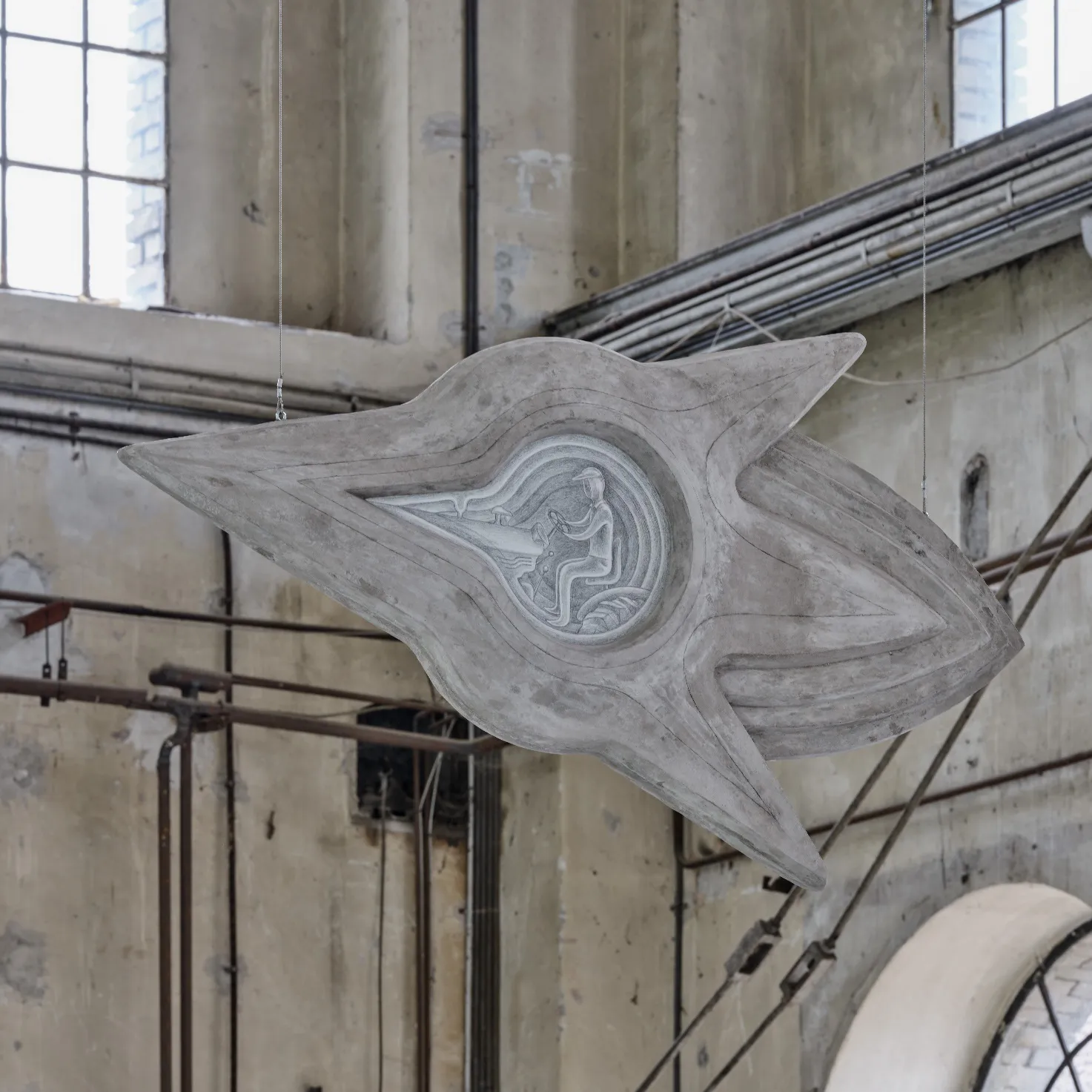 immagine per Anna Hulačová, UFO (2025), veduta dell'installazione Bucolica, Kunstraum Dornbirn 2025. Ph Günter Richard Wett, © Anna Hulačová, per gentile concessione dell'artista e hunt kastner, Praga.