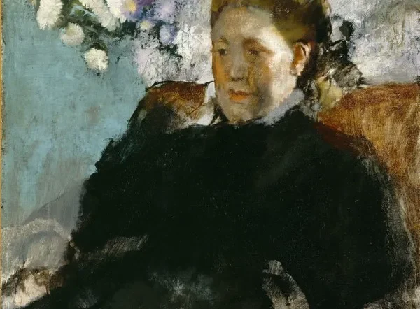 immagine per FIG. 10) Edgar Degas. Ritratto di donna, 1877 -mostra Impressionismo e oltre -Ara Pacis RM 2025 -Detroit Institute of Art