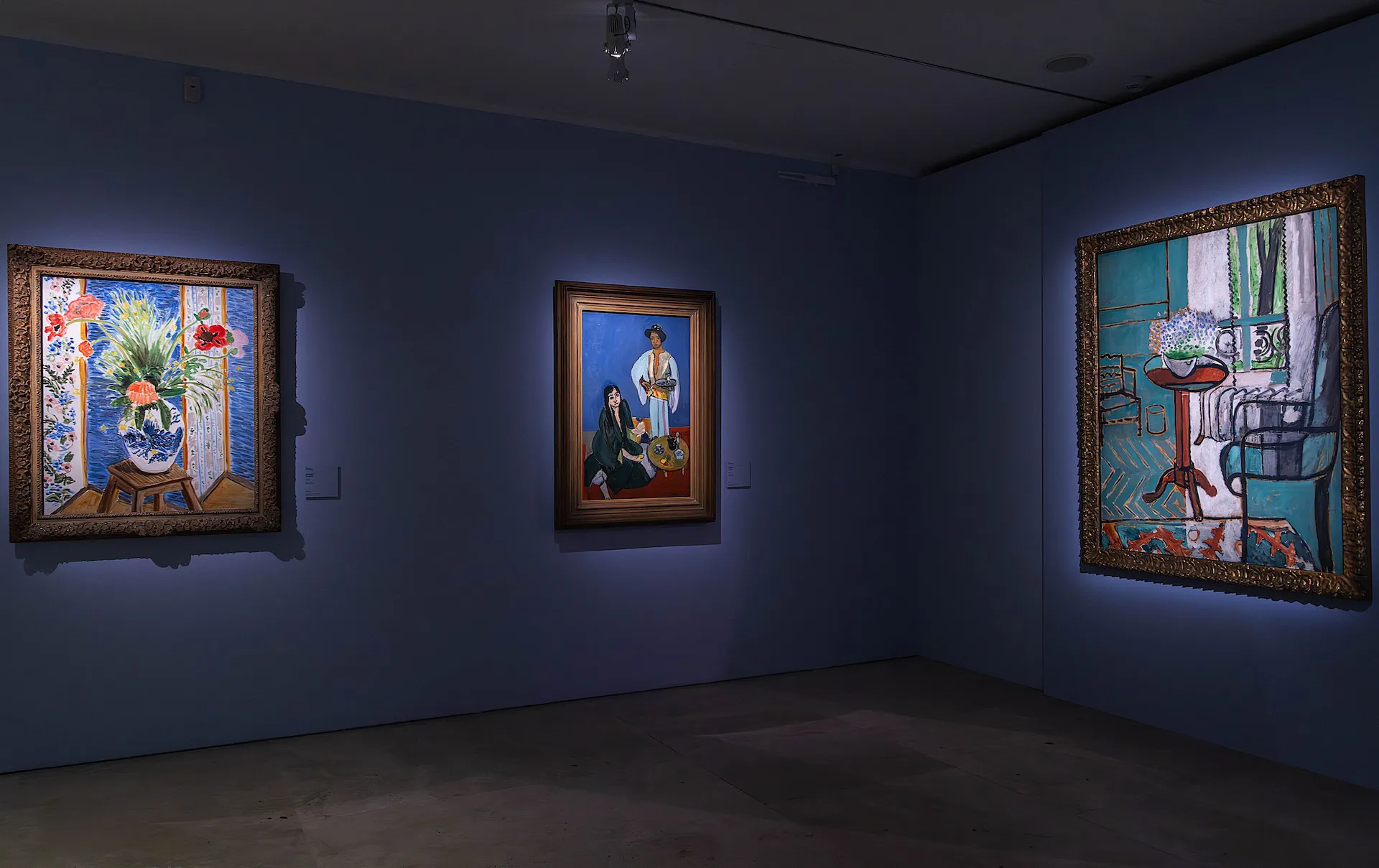 immagine per FIG. 26) tre opere di H. Matisse -Impressionismo e Oltre -Ara Pacis RM -Ph. Monkeys Video Lab