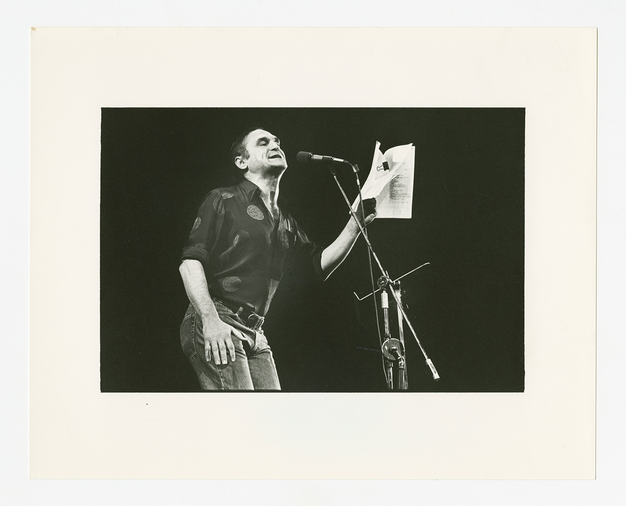 immagine per John Giorno performance